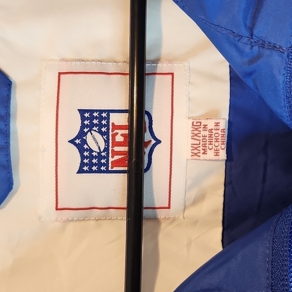 Vintage Indianapolis Colts NFL Team Apparel SI Windbreaker Full Zip Size XXL NWT - Picture 5 of 12